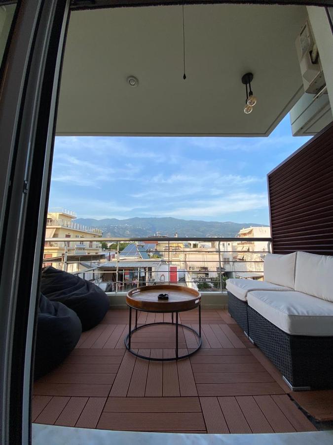 The Grey Apartments Volos Bagian luar foto